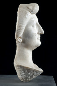 Museo archeologico di Teano, Ritratto femminile in marmo italico (I secolo a.C.)