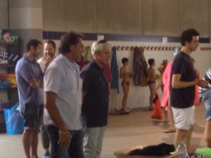 Il Ct delle squadre nazionali di nuoto Butini all'Albricci