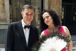 Olga De Maio e Luca Lupoli in concerto nella Sala del Vasari