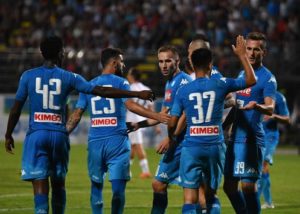 Terza amichevole: Napoli - Carpi 4-1