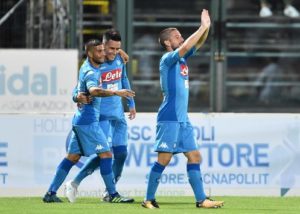 Terza amichevole: Napoli - Carpi 4-1