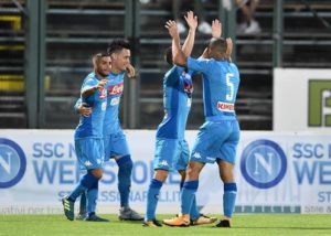 Terza amichevole: Napoli - Carpi 4-1