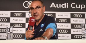 audi cup sarri