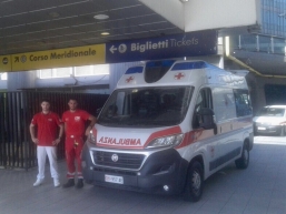 Attivato il servizio di ambulanza alla Stazione Garibaldi