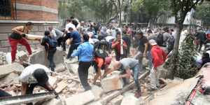 Violento terremoto M 7.1 in Messico: crolli e molti danni