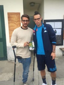 "Vita Nova", il nuovo libro del calciatore senza una gamba