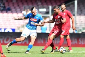 Il Cagliari è solo una formalità: 3-0 al San Paolo per il Napoli