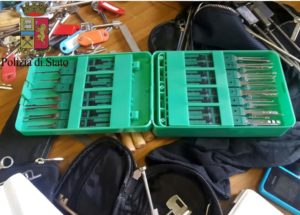 La Polizia di Stato cattura banda di ladri di appartamento