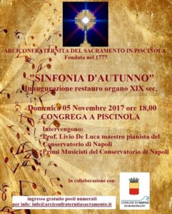 Napoli Nord, a Piscinola le note di una “Sinfonia d’Autunno”