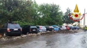 Paura a Montoro per una frana di fango dal monte Salto