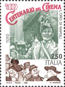 Un francobollo per Totò a cinquant'anni dalla scomparsa