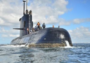 Argentina, sottomarino sparito da due giorni nell'Atlantico