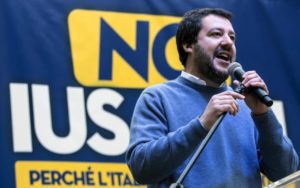 Roma, Salvini in piazza contro lo Ius Soli