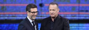 Che Tempo che fa: Hanks, Spielberg e Meryl Streep ospiti da Fabio Fazio