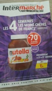 Francia, scene di delirio al supermercato per la Nutella a -70%