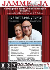 Al Teatro Immacolata in scena “Una bugiarda verità” di Nello D'Auria