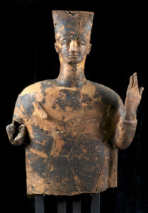 Museo archeologico di Teano, Statua di divinità femminile in terracotta (V secolo a.C.)