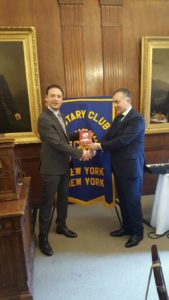 L'Italia con Libra People Company al Rotary Club di New York