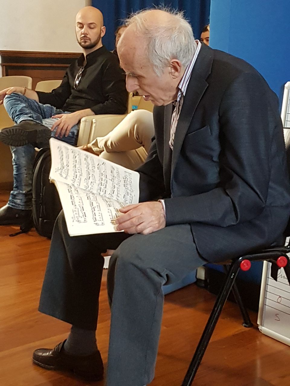 Bruno Canino, il celebre pianista al Conservatorio di Benevento