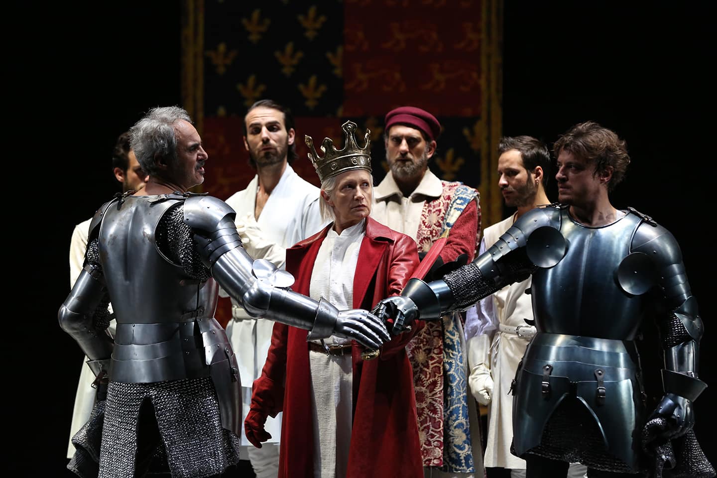 Al Teatro Mercadante in scena Richard II di William Shakespeare