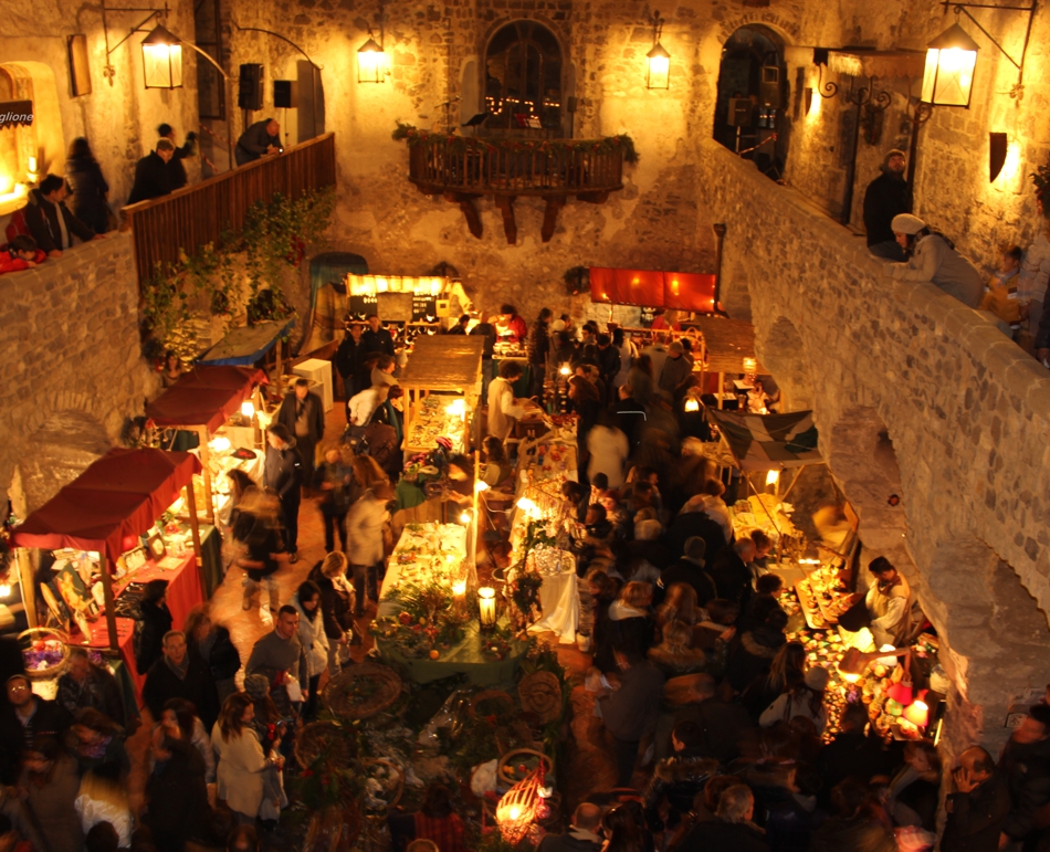 Al Castello di Limatola il primo mercatino di Natale