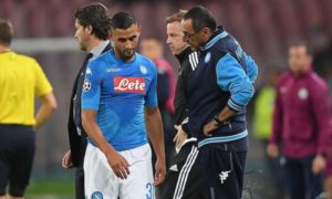 Calcio Napoli: sospetta frattura della rotula per Ghoulam