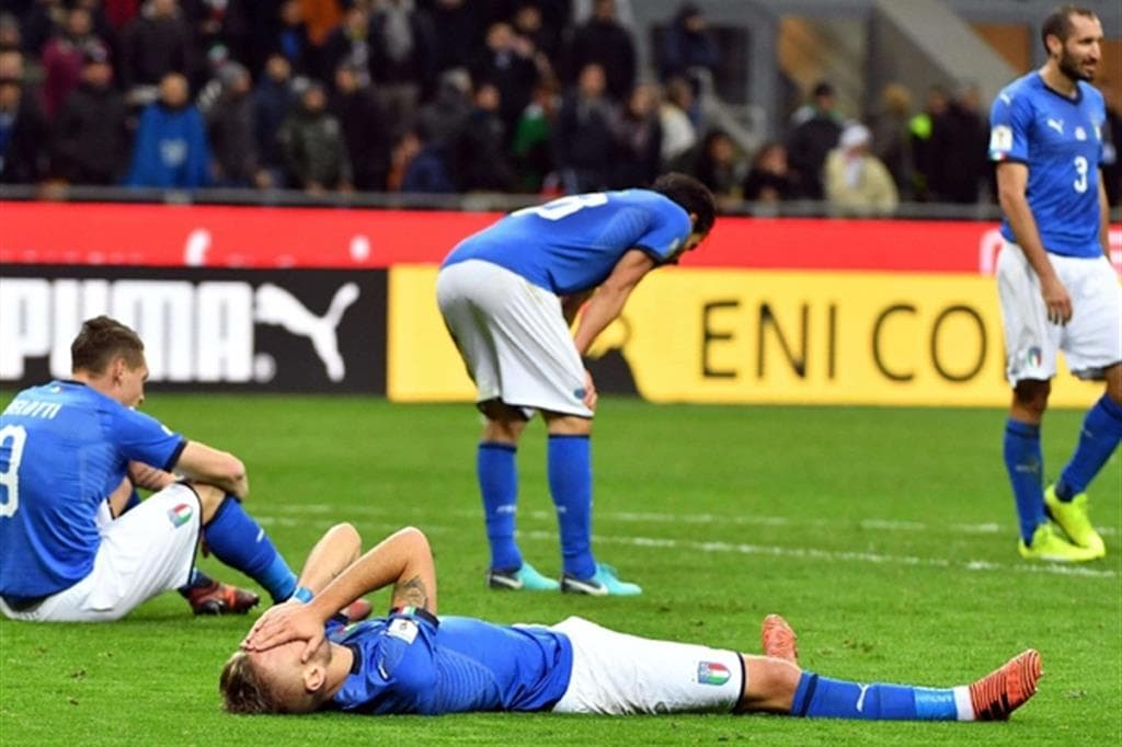 Italia-Svezia 0-0, azzurri fuori dai Mondiali dopo 60 anni