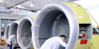 Leonardo, Nola: consegnata ad Airbus la versione A321 sezione 14 ACF
