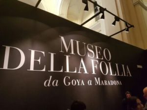Sgarbi a Napoli per il Museo della Follia da Goya a Maradona 2