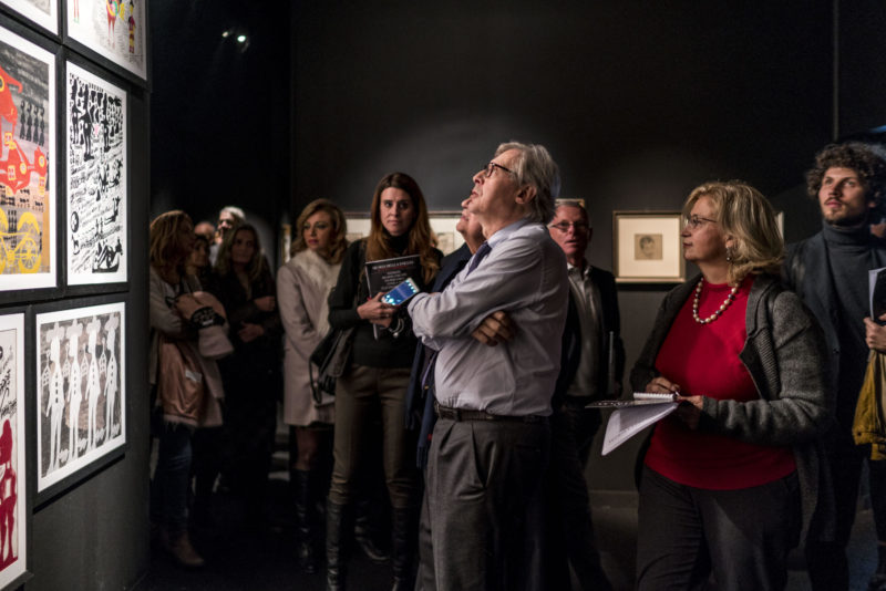 Sgarbi a Napoli per il Museo della Follia da Goya a Maradona 2