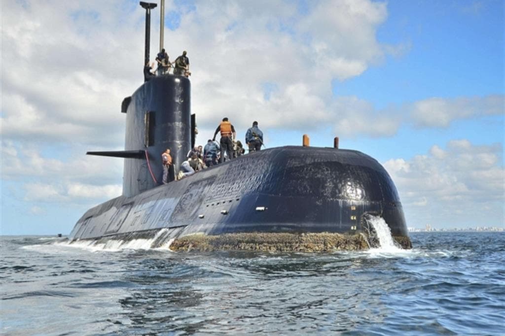 Argentina, stop alle ricerche dell’equipaggio del sommergibile San Juan