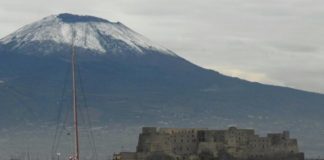 Meteo Campania. Brusco calo termico. Torna la neve sul Vesuvio