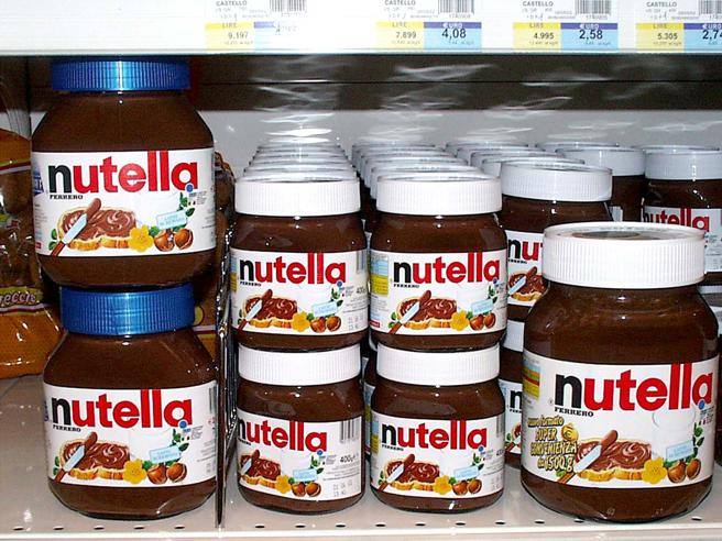 La “Nutella” riduce le dimensioni dei suoi barattoli