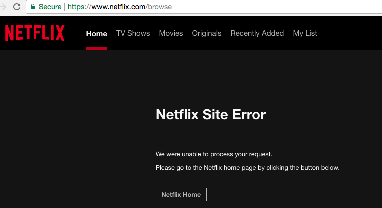 Netflix per la prima volta fuori uso in diversi paesi: panico in rete