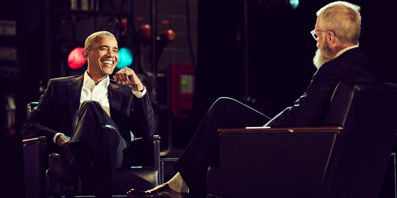 Netflix, Obama e Letterman tornano in tv. E non c'è bisogno di presentazioni