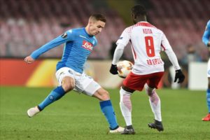 Europa League: Napoli demotivato cade col Lipsia 3-1 al San Paolo