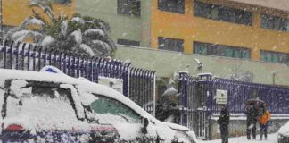 Emergenza neve in Irpinia. Carabinieri in soccorso in tutta la provincia