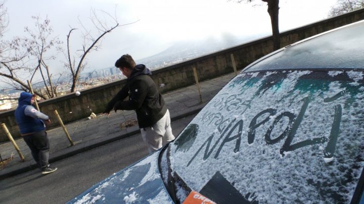 Nuova allerta meteo Campania. Torna il gelo con neve a basse quote