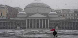 Meteo Napoli, arriva Burian: sabato possibili nevicate