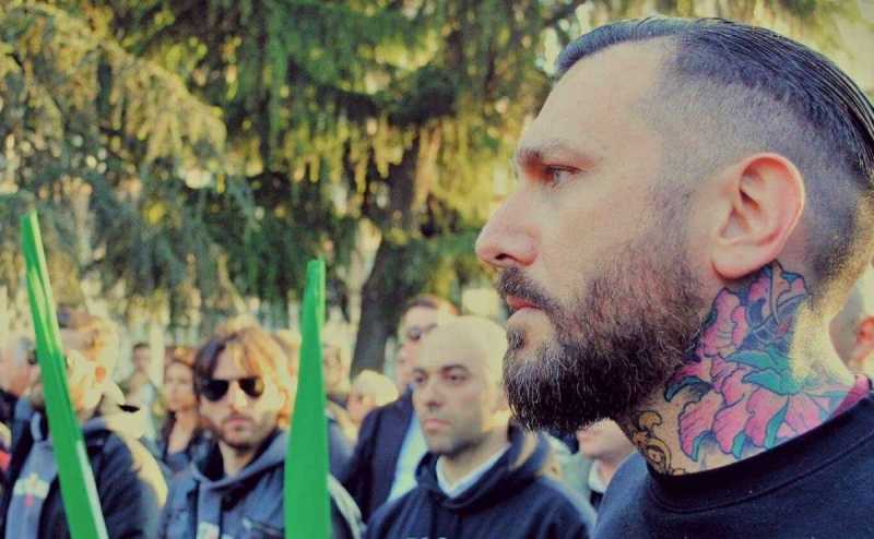 Palermo, dirigente di Forza Nuova legato e picchiato in strada