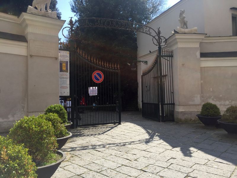 Napoli, villa Floridiana: visita a sorpresa del ministro Sangiuliano