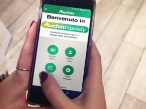 AuchanSpeedy, un’app per pagare la spesa senza casse