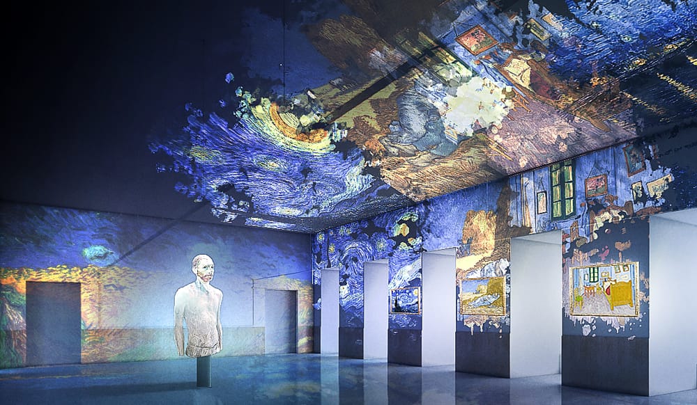 Van Gogh, 'the Immersive Experience', la mostra resterà aperta fino a maggio