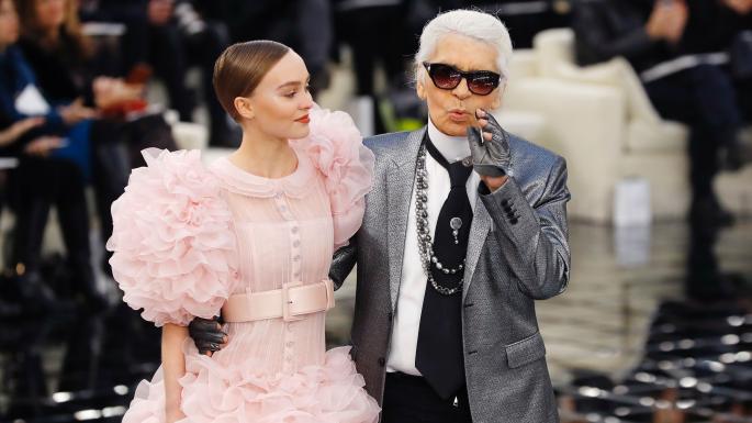 Karl Lagerfeld, l'icona mondiale della moda arriva a Caserta