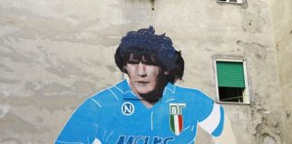 Blitz al murale di Maradona: sequestro ai Quartieri Spagnoli