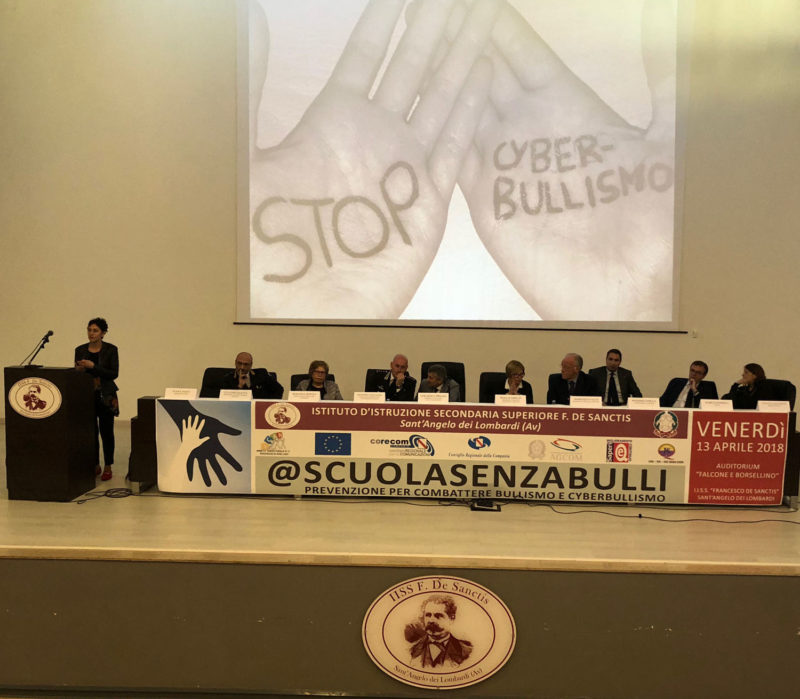 A Sant’Angelo dei Lombardi la prima tappa di @scuolasenzabulli promossa dal Corecom Campania