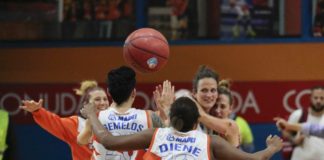 Basket, la Saces Mapei Sorbino spreca l'aggancio al secondo posto
