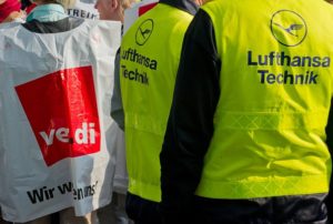Lufthansa, 800 voli cancellati a causa di uno sciopero