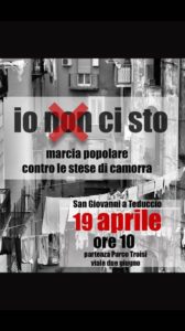 Napoli, San Giovanni a Teduccio: una marcia contro le stese di Camorra