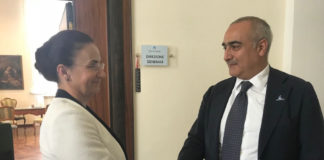Ana Maria Oproiu visita il Cardarelli nel ricordo della tragedia di Bucarest